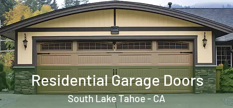  Residential Garage Doors South Lake Tahoe - CA
